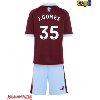 Aston Villa Joao Gomes #35 Echipament de Fotbal Replică 2026-27 Copii Acasa (+ Șorturi)